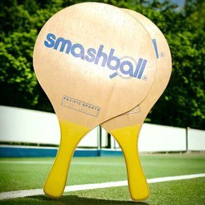 NWOT Smashball Wooden Paddles Racquets by Pacific Sports